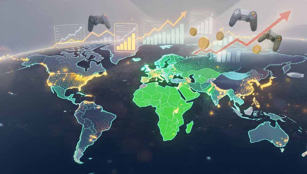 Mercado global de games Brasil e mundo